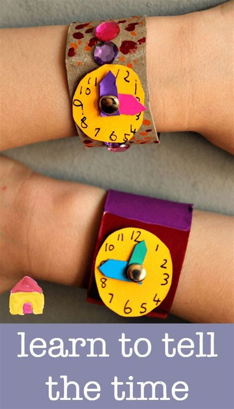 Learn To Tell The Time Clock Craft Telling Time Clock For Kids
