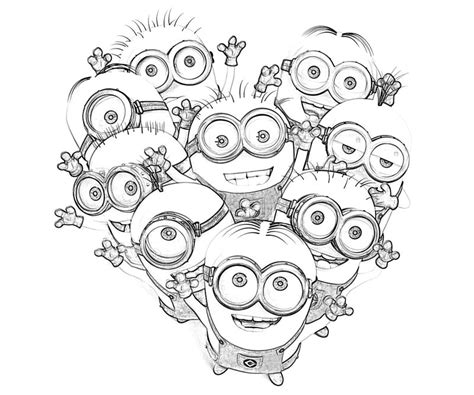 Here are free printable despicable me coloring pages. #8 Despicable Me 2 Coloring Page