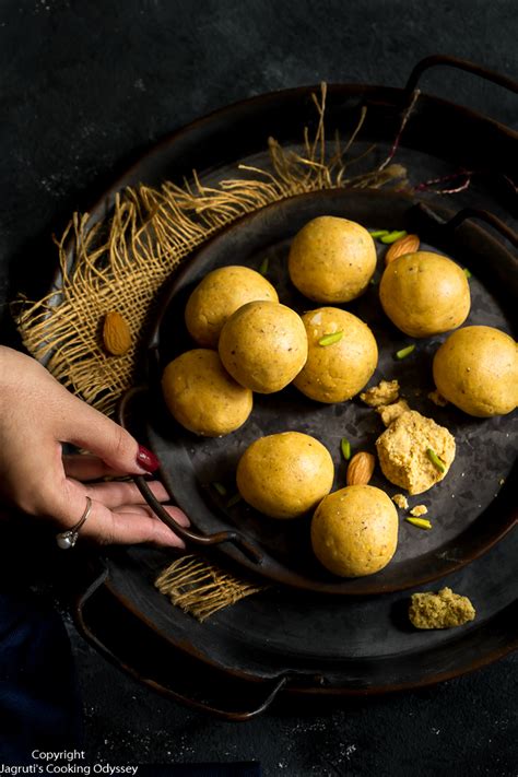 Besan Ladoo Halwai And Mithaiwala Style J Cooking Odyssey