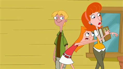 Image Candace Pushing Linda Past Jeremy Phineas And Ferb Wiki