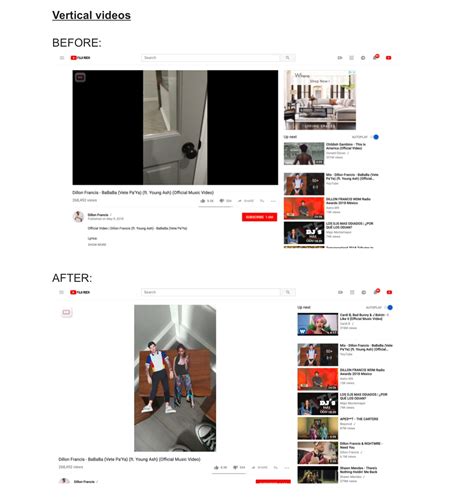 Youtube On Desktop Now Plays Vertical Videos Without Black Bars