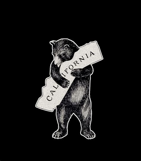 Cali Bear Hug I Love California Grizzly Bear Humboldt County Digital