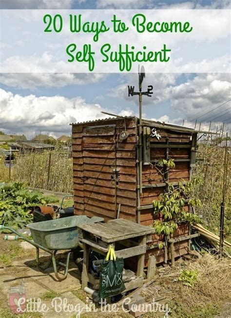 Looking For Ways To Become Self Sufficient Here Are 20 Easy Steps You