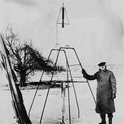 Bio Of Robert Goddard American Rocket Scientist