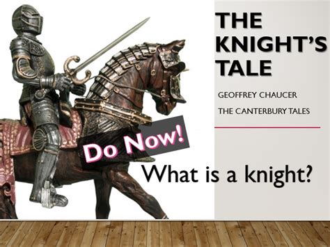 The Knights Tale Canterbury Tales Teaching Resources
