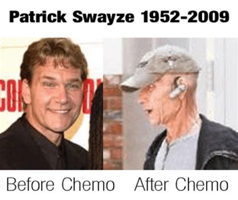 Patrick Swayze Chemo Is Hell On Wheels How Simple It Would Have