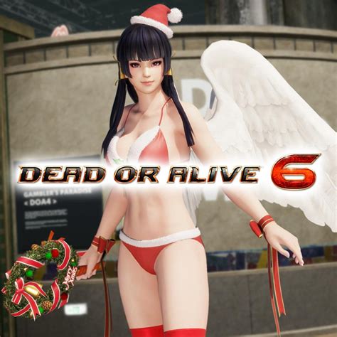Dead Or Alive 6 Santa Bikini Nyotengu 2019 Box Cover Art Mobygames