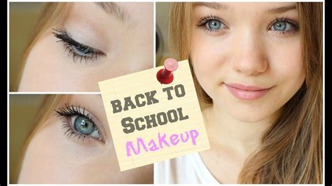 Simple Back To School Makeup Photos Cantik