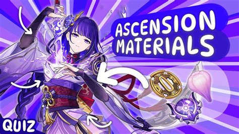 Quiz Guess Genshin Impact Characters By Ascension Materials Youtube