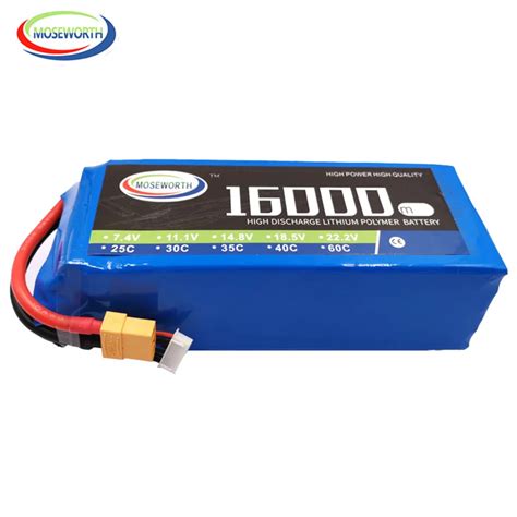 Rc Lipo Battery 6s 222v 16000mah 25c For Rc Helicopter Drone
