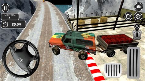 Offroad X Jeep Game D Uphill Suv Driving In Icy Roads Android
