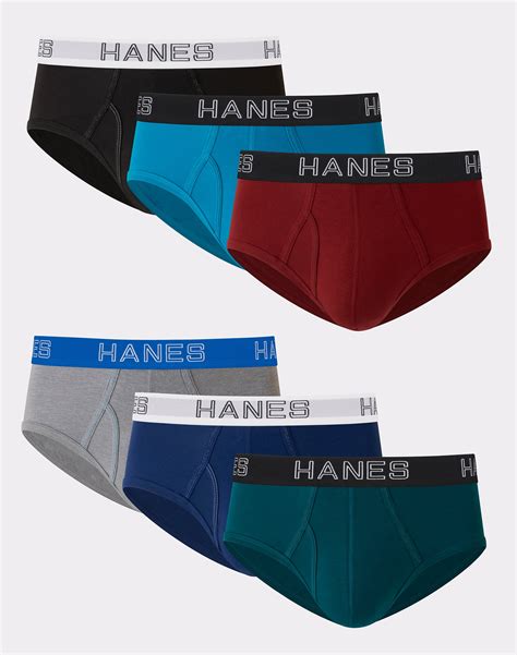 Hanes Ultimate® Mens Stretch Brief 6 Pack