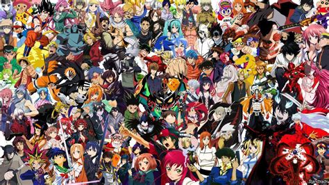 Anime Collage 90s Wallpapers Wallpaper Cave
