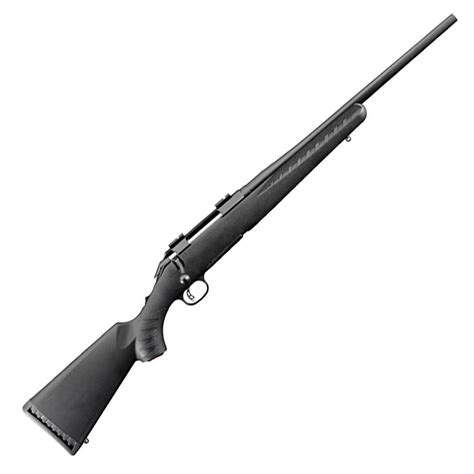 Ruger American Compact Black Bolt Action Rifle 243 Winchester 18in