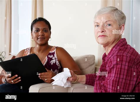 A Person Going Through Their Counseling Session Stock Photo Alamy