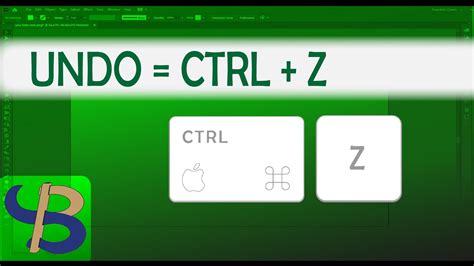 All About The Shortcut Undo Ctrl Z Youtube