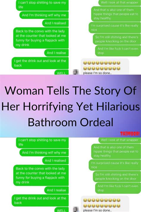 Woman Tells The Story Of Her Horrifying Yet Hilarious Bathroom Ordeal Artofit