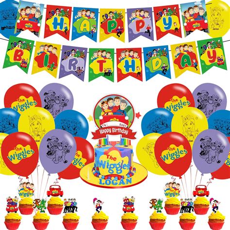 Buy The Wiggles Party Decorationsbirthday Party Supplies For The