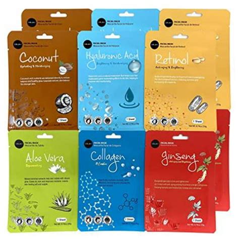 celavi essence facial face mask 12 sheets k beauty skincare korea skin care moisturizing new d