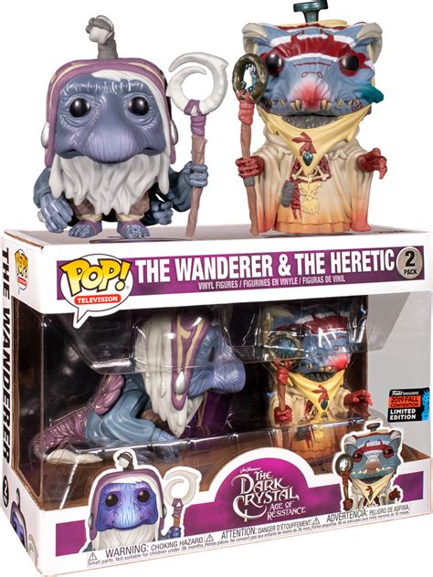Dark Crystal Funko Pop The Wanderer And The Heretic 2 Pack Shared St