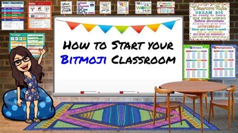 Just click make it under the bitmoji classroom template to start creating your classroom. How to Start your Bitmoji Classroom - YouTube