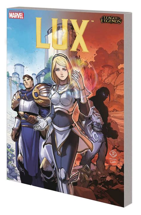 League Of Legends Lux Trade Paperback Marvel Comics Dees Comics