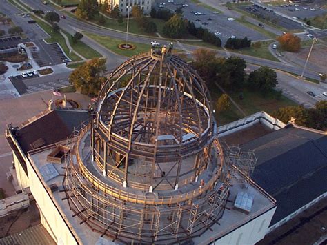 Oklahoma State Capitol Dome Manhattan Construction Company