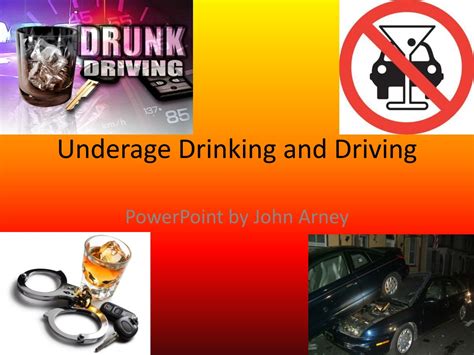 Ppt Underage Drinking And Driving Powerpoint Presentation Free