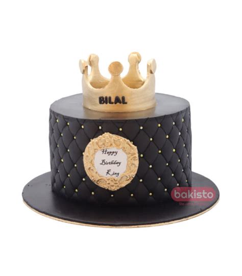 King With Crown Birthday Cake Lahores Best Cake Style In Lahore