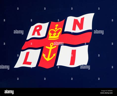The Logo Of The Rnli Royal National Lifeboat Institution United