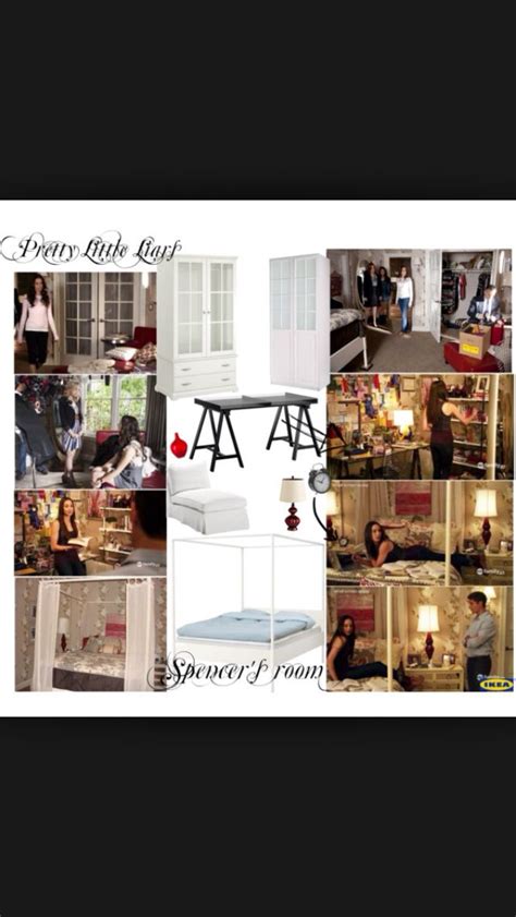 It seems to have once been a farm house (something explicit in the books, but not the tv series). Pll spencer Hastings room (With images) | Bedroom ...