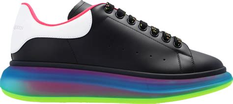 Buy Alexander Mcqueen Oversized Sneaker Transparent Sole Black