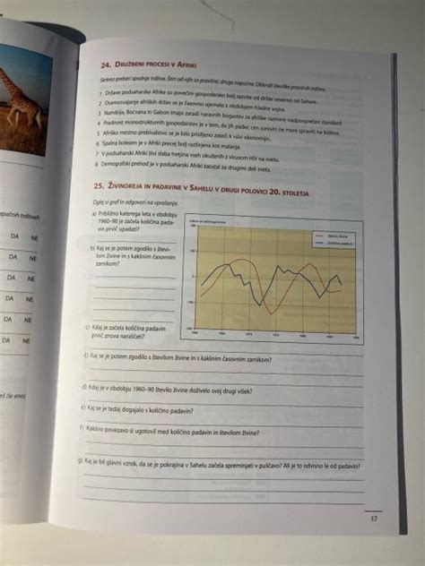 Svet Geografija Za Letnik Gimnazij Delovni Zvezek