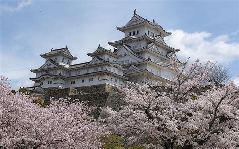 Japan Himeji Castle Spring Castles Cities 1920x1200 Hd Wallpaper Pxfuel