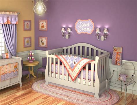 Baby Girl Nursery Wallpaper Wallpapersafari