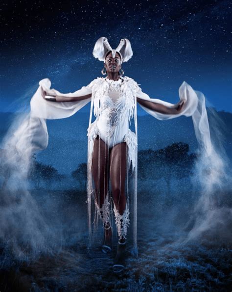 Obatala African Deity Inspired Costume Design African Digital Art
