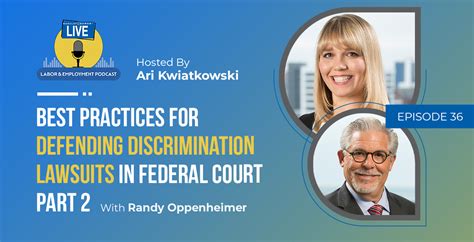 Barclay Damon Live Labor And Employment Podcast—best Practices For Defending Discrimination