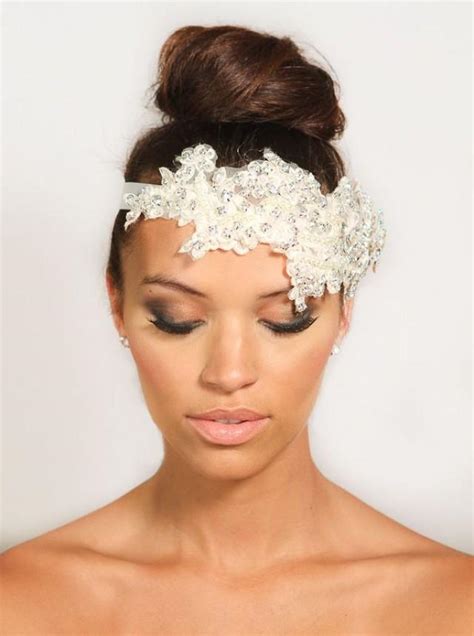 Lace Bridal Vintage Crystal Pearl Headband Headpiece Tiara 2041994 Weddbook