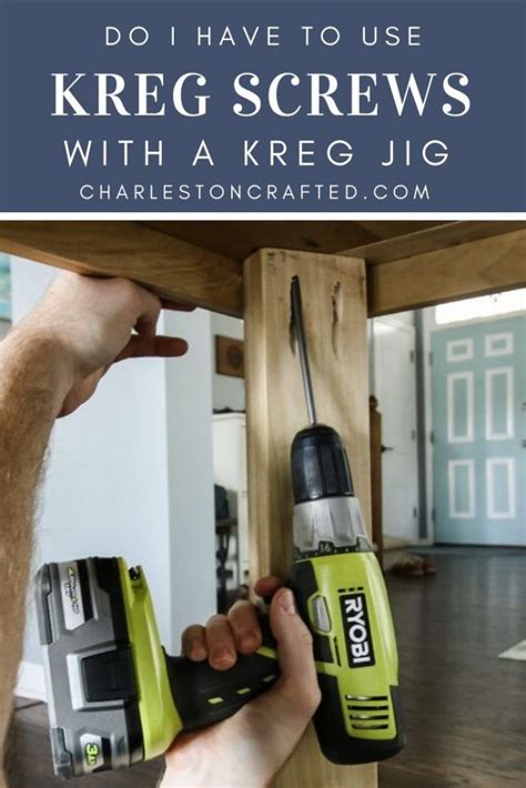 Do You Have To Use Kreg Screws With Kreg Jig Kreg Jig Kreg Screws