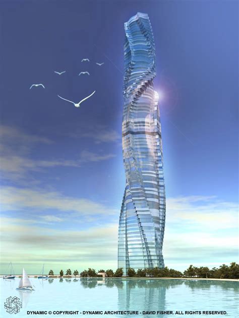 David Fishers Rotating Tower Dynamic Architecture Futuristic