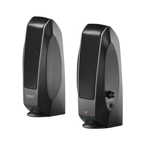 Logitech Speakers S120 Black 20 23w Rms 115w Rms X2 Shs Computer