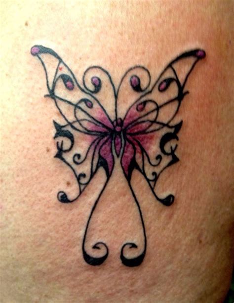 Purple Butterfly Tattoo Tatoo Pinterest Butterfly