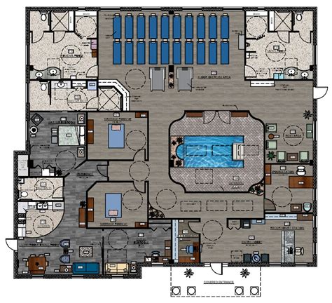 Day Spa Floor Plan Layout My Xxx Hot Girl