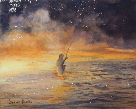 This Exquisite Work Of Fly Fishing Art Was Created By Canadian Painter