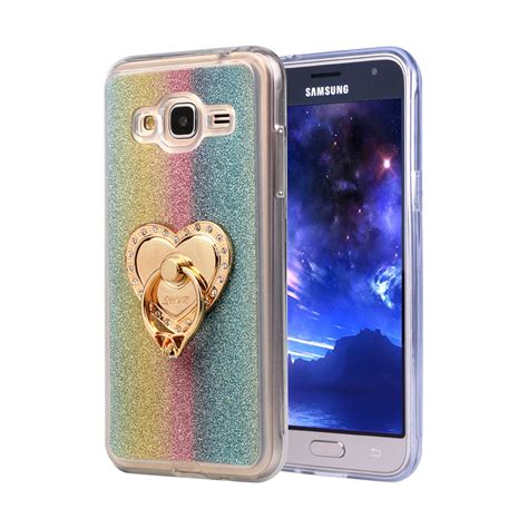 Luxury Glitter Cases For Samsung Galaxy J1 2016 Express 3 J120a J120f 4