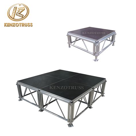 Portable Outdoor Event Stage Platform Used Aluminum Mobile Event Stages