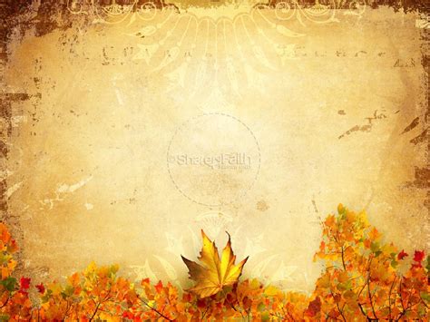 Fall Church Graphics Powerpoint Clover Media