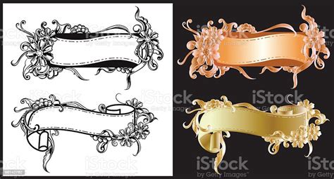 Filigree Banner Stock Illustration Download Image Now Banner Sign