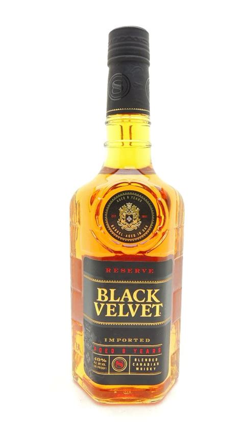 Black Velvet Reserve 8 Year Old Whiskey