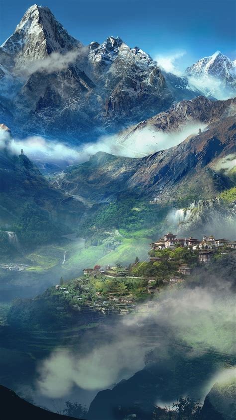 The Himalayas In Far Cry Wallpaper 2k Quad Hd Id2255